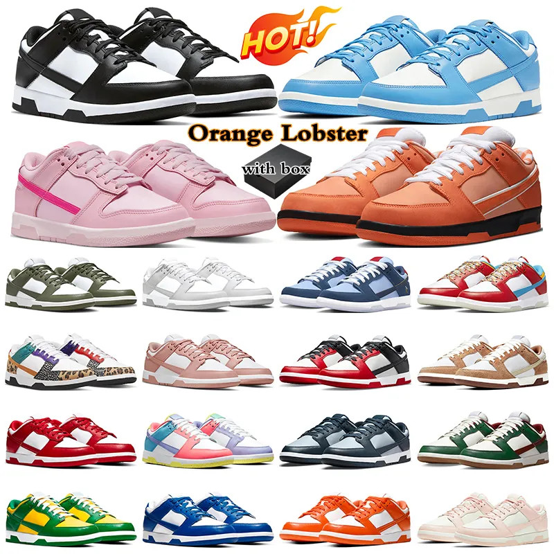 With Box Panda Sb Dunks Lows Casual Shoes For Men Women Triple Pink Medium Olive Medium Curry Ros... | DHGate