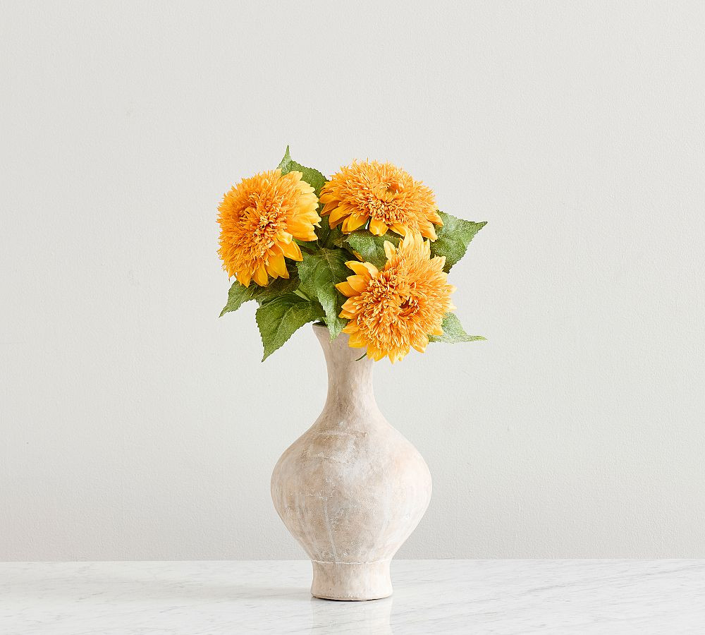 Faux Teddy Bear Sunflower | Pottery Barn (US)