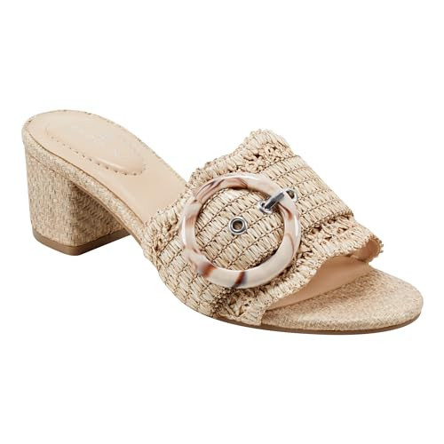 Bandolino Women's Anni2 Heeled Sandal, Beige 110, 10 | Amazon (US)
