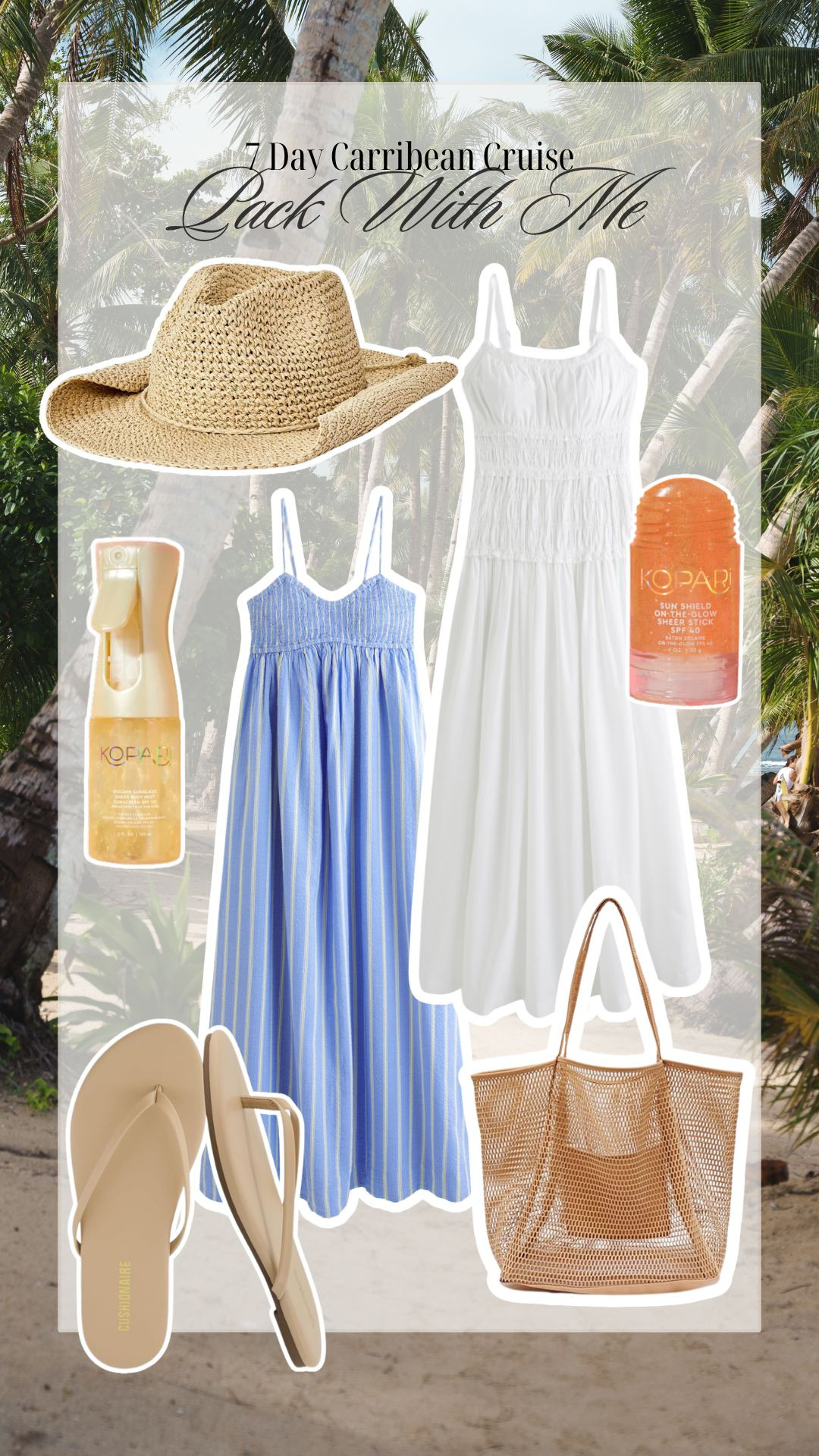Petite-Friendly Cruise Outfits | 7-Day Caribbean Packing List 🏝️👗
Packing for your next tropical getaway? These Abercrombie petite-friendly dresses are absolute must-haves for your 7-day Caribbean cruise. Designed to fit perfectly without needing alterations, these styles are the ultimate quiet luxury essentials for your summer capsule wardrobe.

From beach days to sunset dinners, these smocked midi dresses offer a flattering, comfortable fit. I’ve paired them with classic neutral accessories and my go-to Kopari sun protection for that effortless resort wear look.

Shop the Look:

Abercrombie Petite Dresses: White smocked midi & blue striped maxi. Ordered both in size XXS-Petite 

Accessories: Straw sun hat, mesh beach tote, and nude flip-flops.

Beauty: Kopari Sun Shield Glow Stick & Body Glow.

Tap the link below to shop these petite-friendly finds! 👇

#abercrombiestyle #petitestyle #cruisepackinglist #resortwear #vacationoutfits #caribbeancruise #packwithme #travelessentials #LTKtravel #LTKpetite #summerdresses #beachstyle

#LTKootd #LTKTravel #LTKPetite