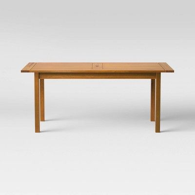 Kaufmann Rectangle Wood Patio Dining Table - Natural - Project 62™ | Target