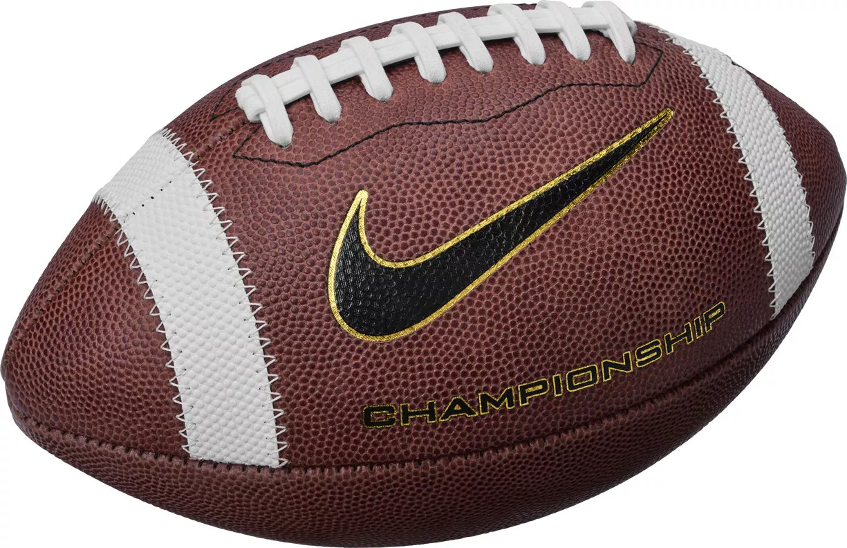 Nike Official Championship Football, Brown/White | DICK'S Sporting Goods