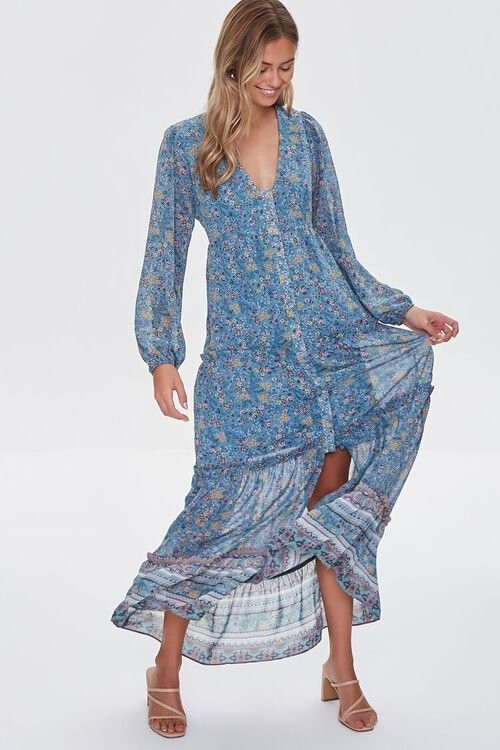 Floral Print Maxi Dress | Forever 21 | Forever 21 (US)