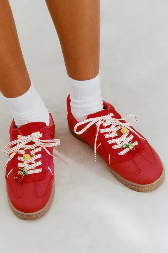 FRUIT CHARM SNEAKERS | Zara US