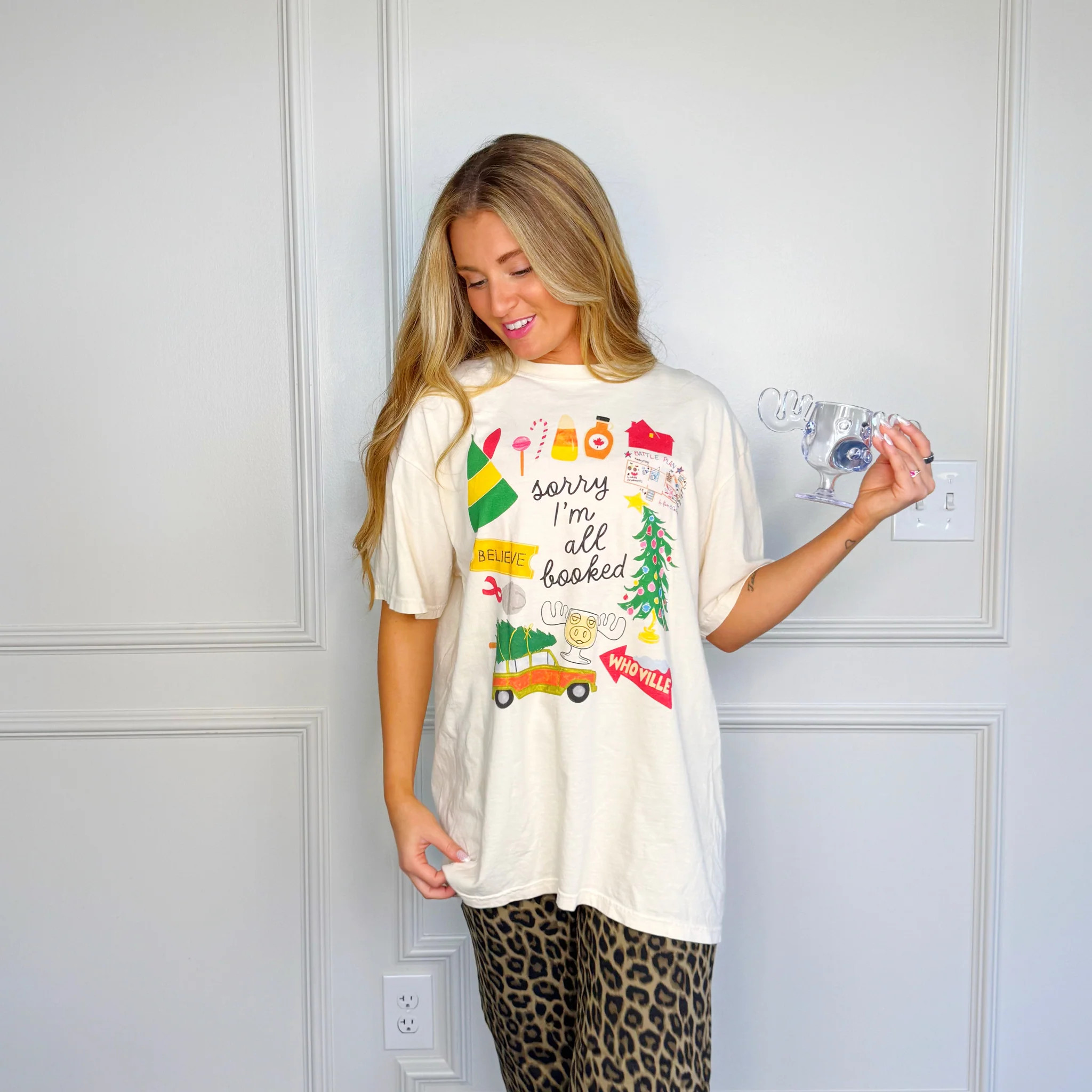 Sorry I'm All Booked Tee | Poppy & Pine