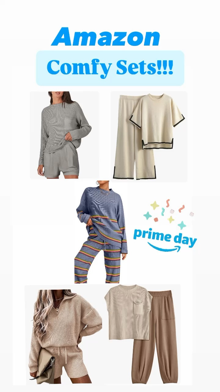 Amazon Prime Day has some amazing deals on these comfy sets!! Casual/lounge wear! #ltkwomen

#LTKFindsUnder50 #LTKOver40 #LTKSeasonal
