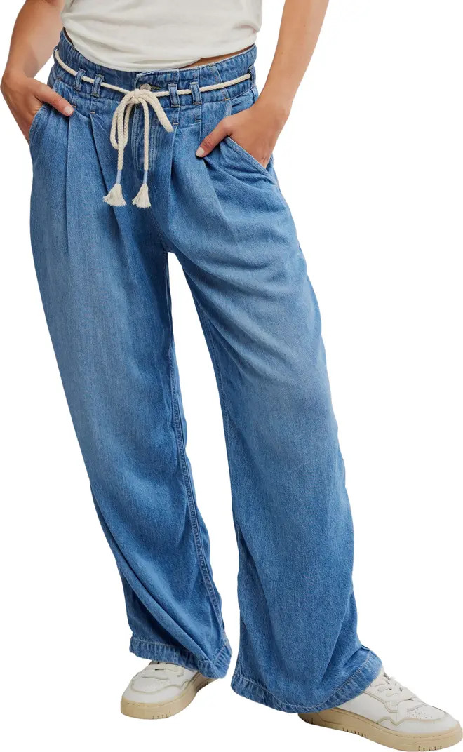 Dakota High Waist Cinched Jeans | Nordstrom