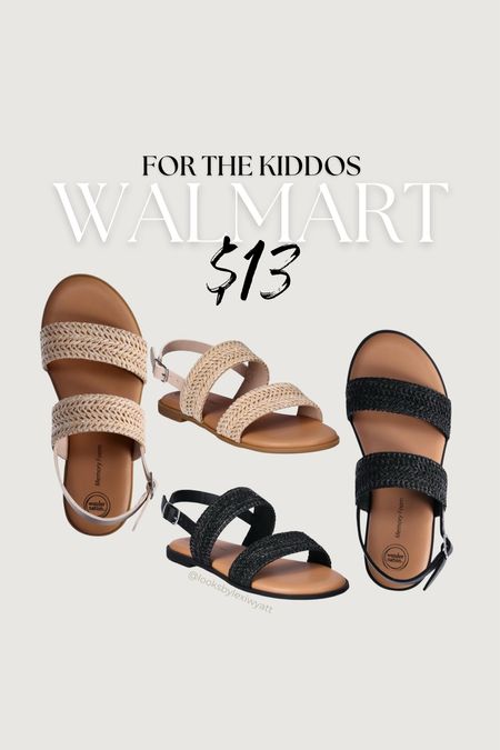 Little girl sandals for $13 from Walmart!