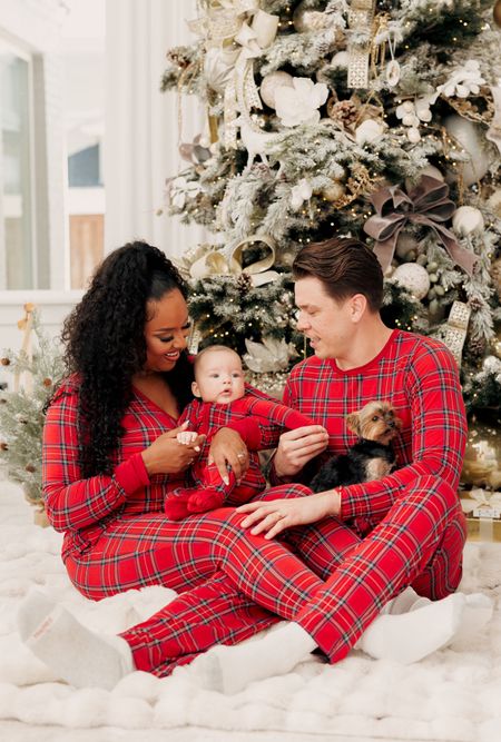 Family matching Christmas pjs, pajamas! 

#LTKSeasonal #LTKfamily #LTKbaby