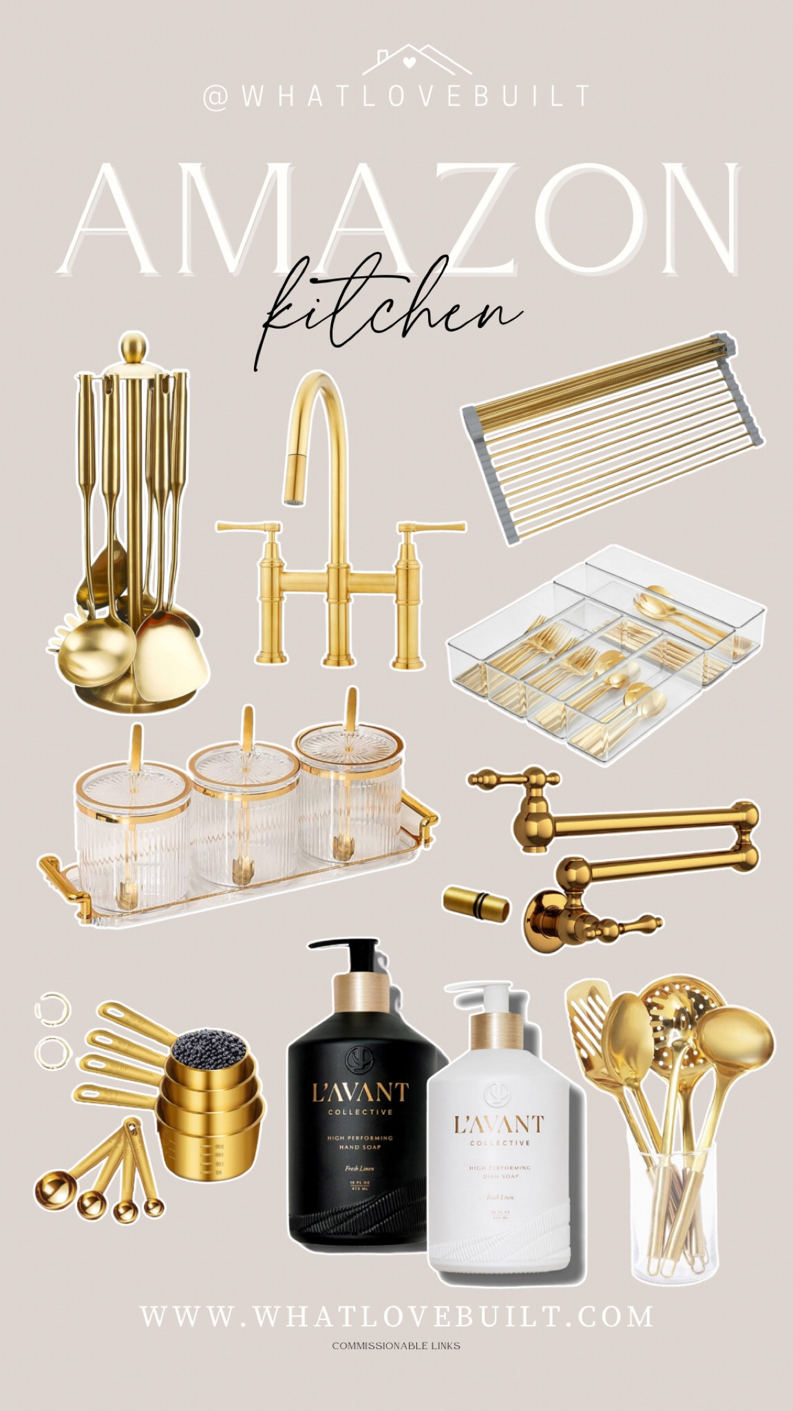 Amazon Brass Modern Kitchen Favorites ✨

#amazon #brass #gold #kitchen #modern #home 

#LTKStyleTip #LTKHome #LTKFindsUnder50