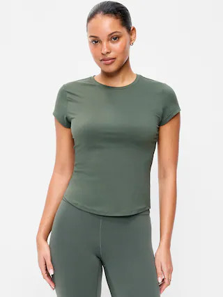 StudioSmooth Short-Sleeve Base Layer Top | Old Navy (US)