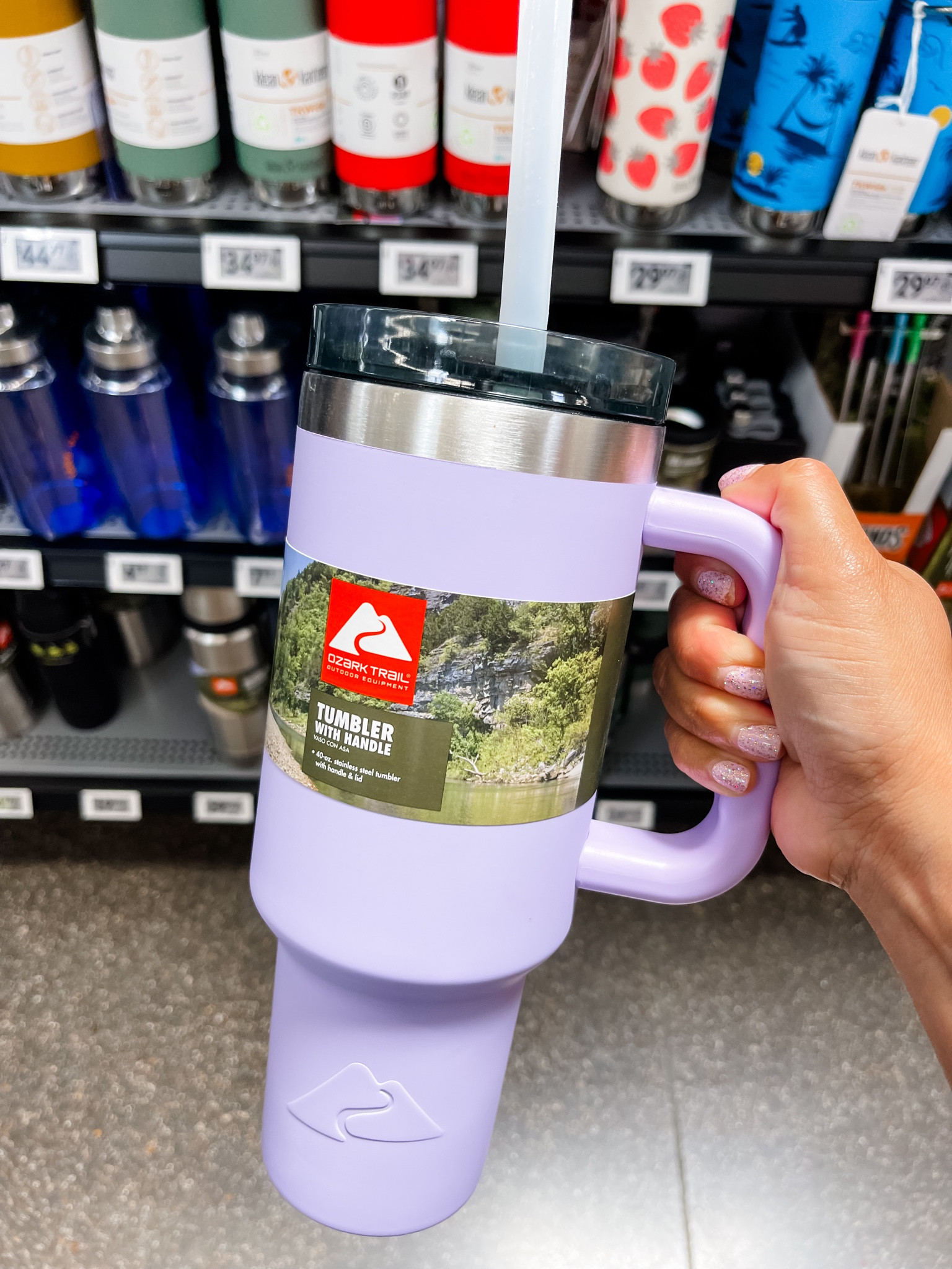 HOT PINK Ozark Trail 40oz Tumbler ONLY $19.97 on Walmart.com