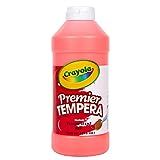 Crayola Fluorescent Paint 16 oz Plastic Squeeze Bottle, Red | Amazon (US)