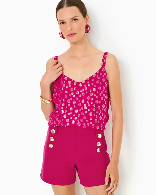 Nadia Silk Cami | Lilly Pulitzer | Lilly Pulitzer