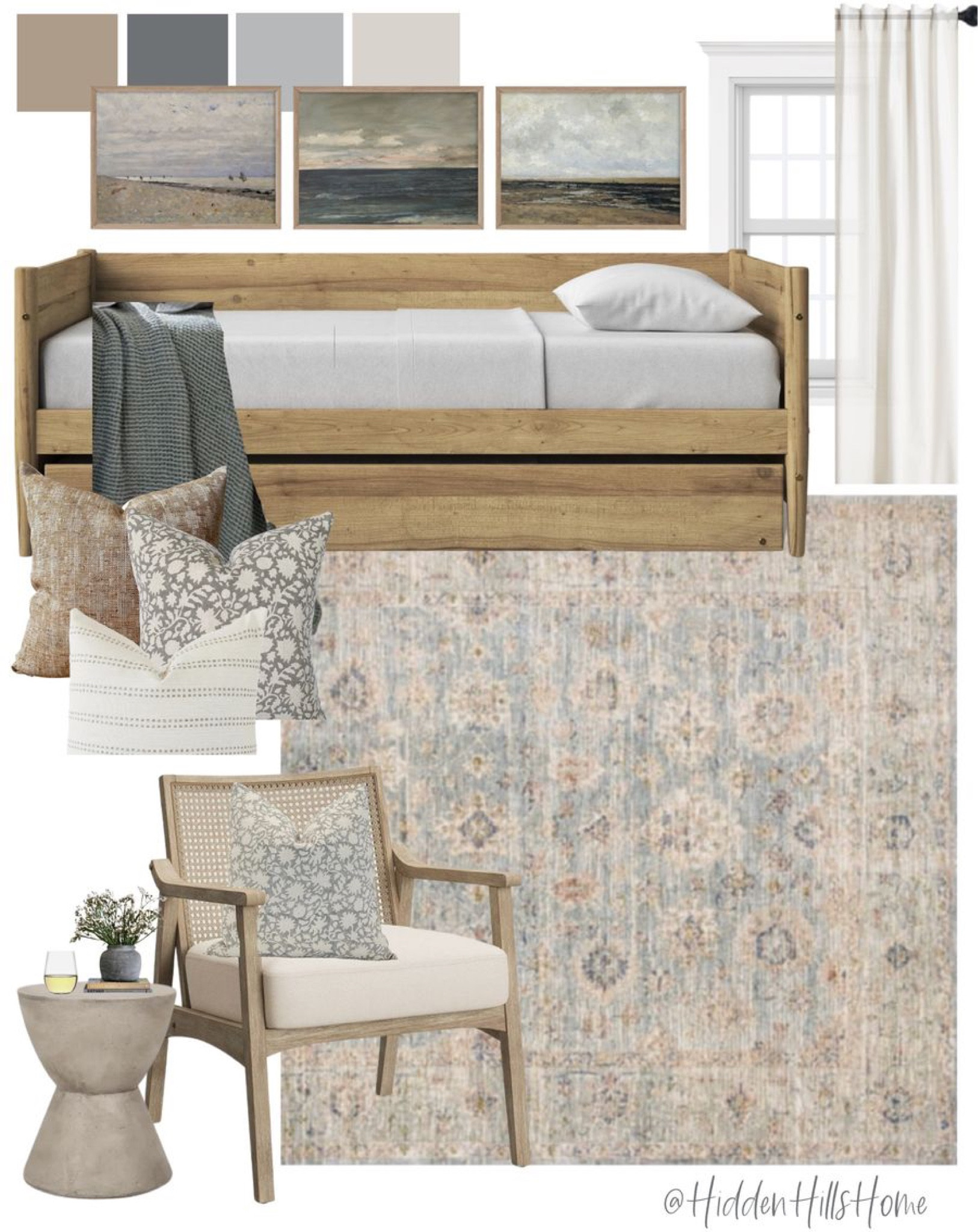 Bedroom decor, coastal bedroom, daybed, home decor, small bedroom decor ideas #bedroom #coastal #daybed

#LTKsalealert #LTKhome