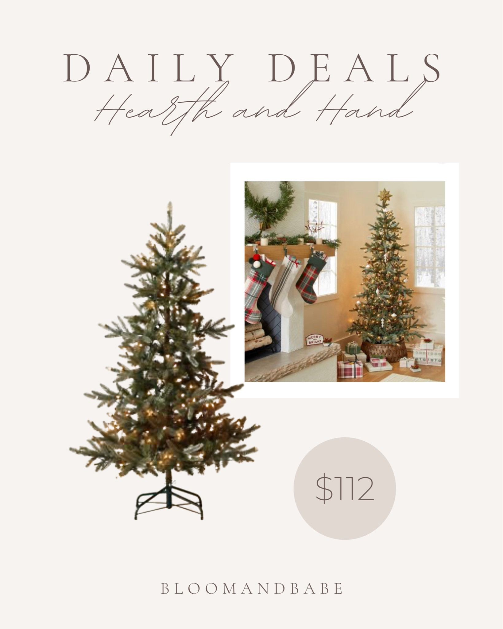This beautiful Hearth and Hand tree is 25% off today only! #hearthandhand #target

#LTKSeasonal #LTKsalealert #LTKHoliday