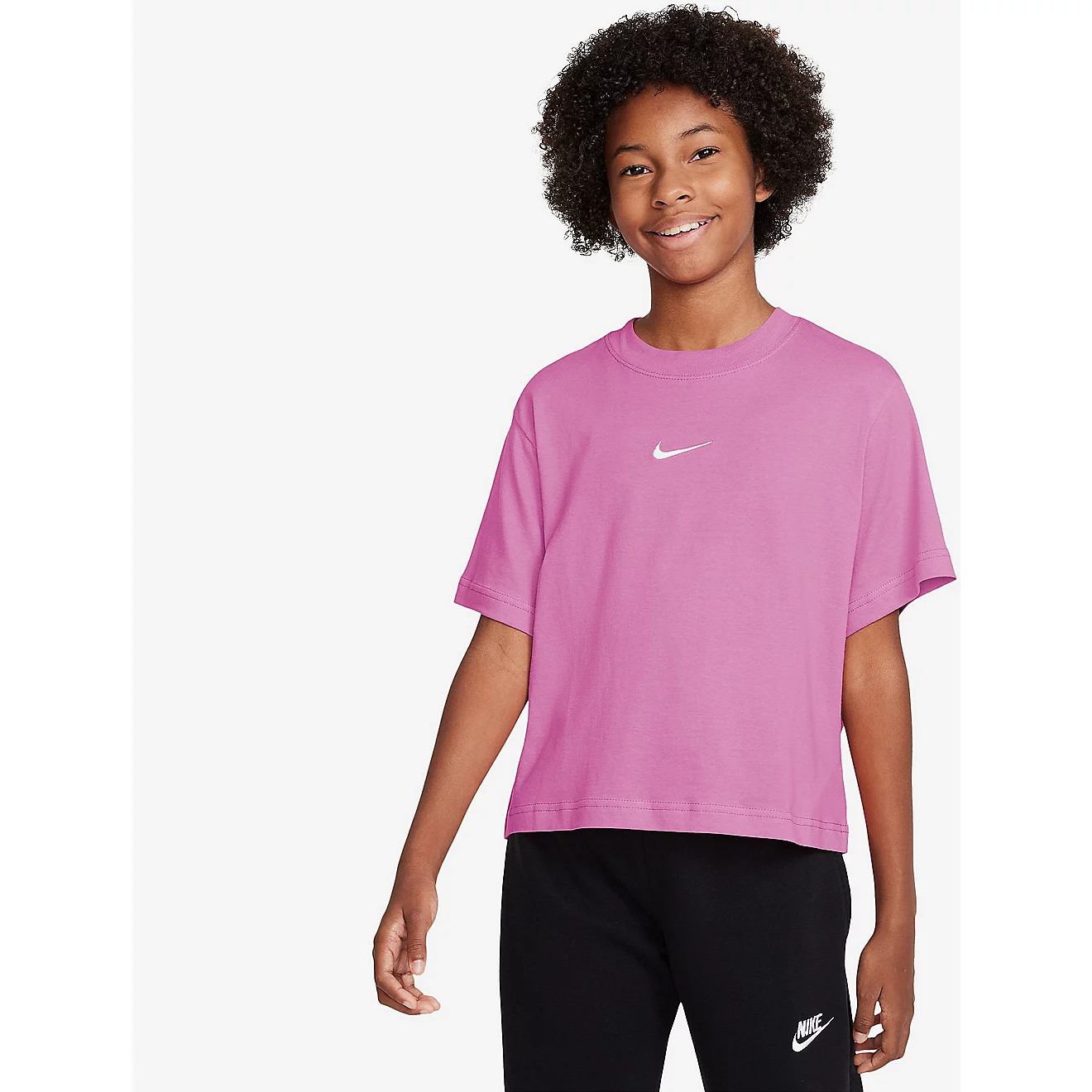 Nike Girls Sportswear Essential T-shirt | Academy Sports + Outdoors