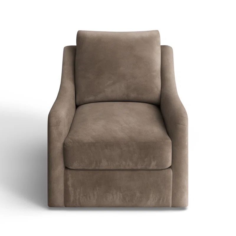 Navasota Upholstered Swivel Armchair | Wayfair North America