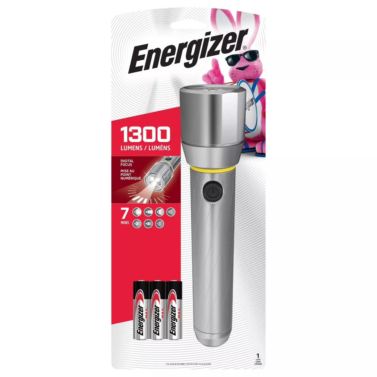Energizer Vision HD 6AA Performance Metal LED FlashLight | Target