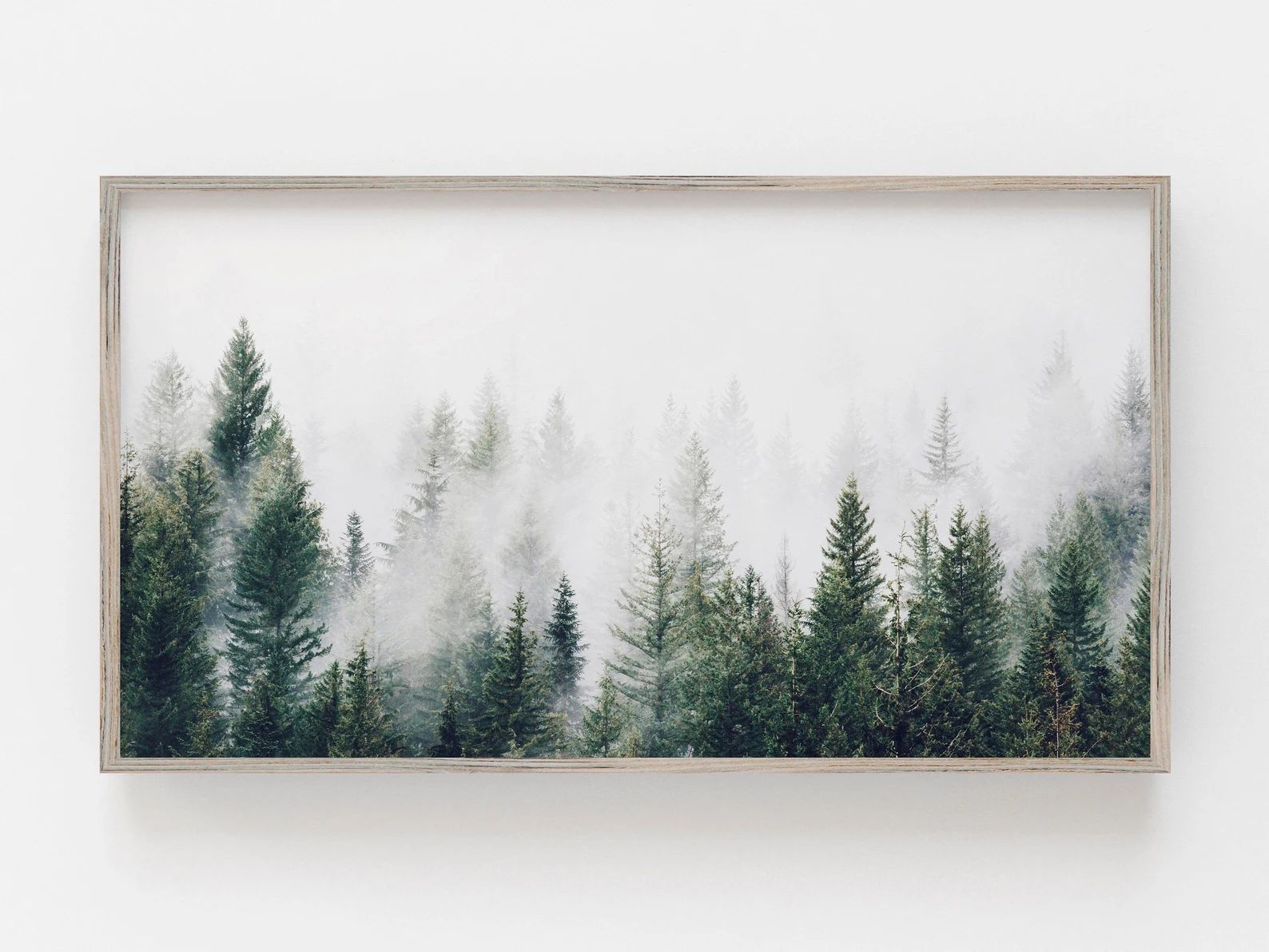Samsung Frame TV Art  Nature Art Frame Tv  Pine Trees Art | Etsy | Etsy (US)