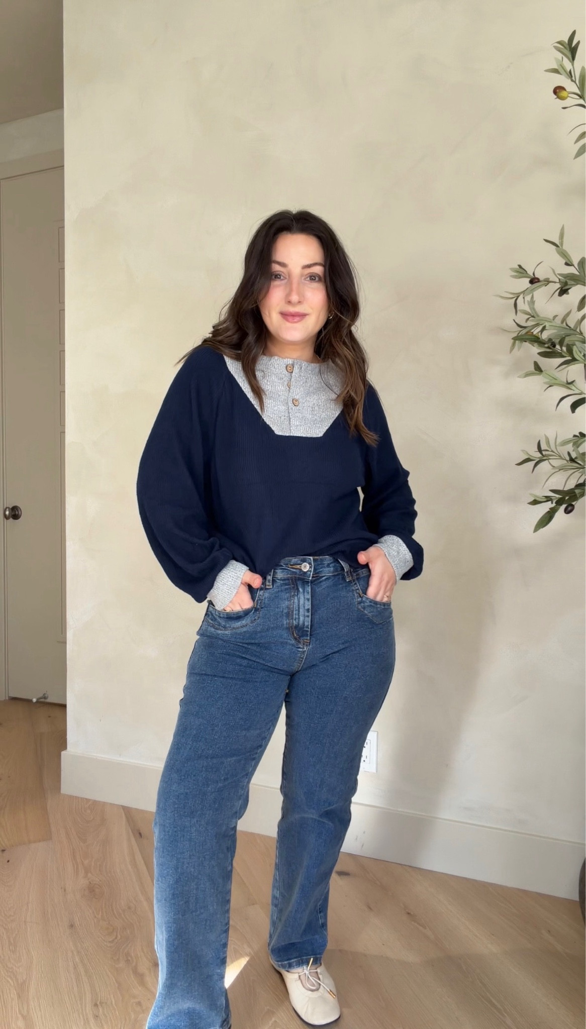 Loving this new patchwork sweater top with jeans! Top size small color sail blue, Jeans size 4 blue (5'0" 140lbs)


#LTKPetite #LTKFindsUnder50 #LTKootd