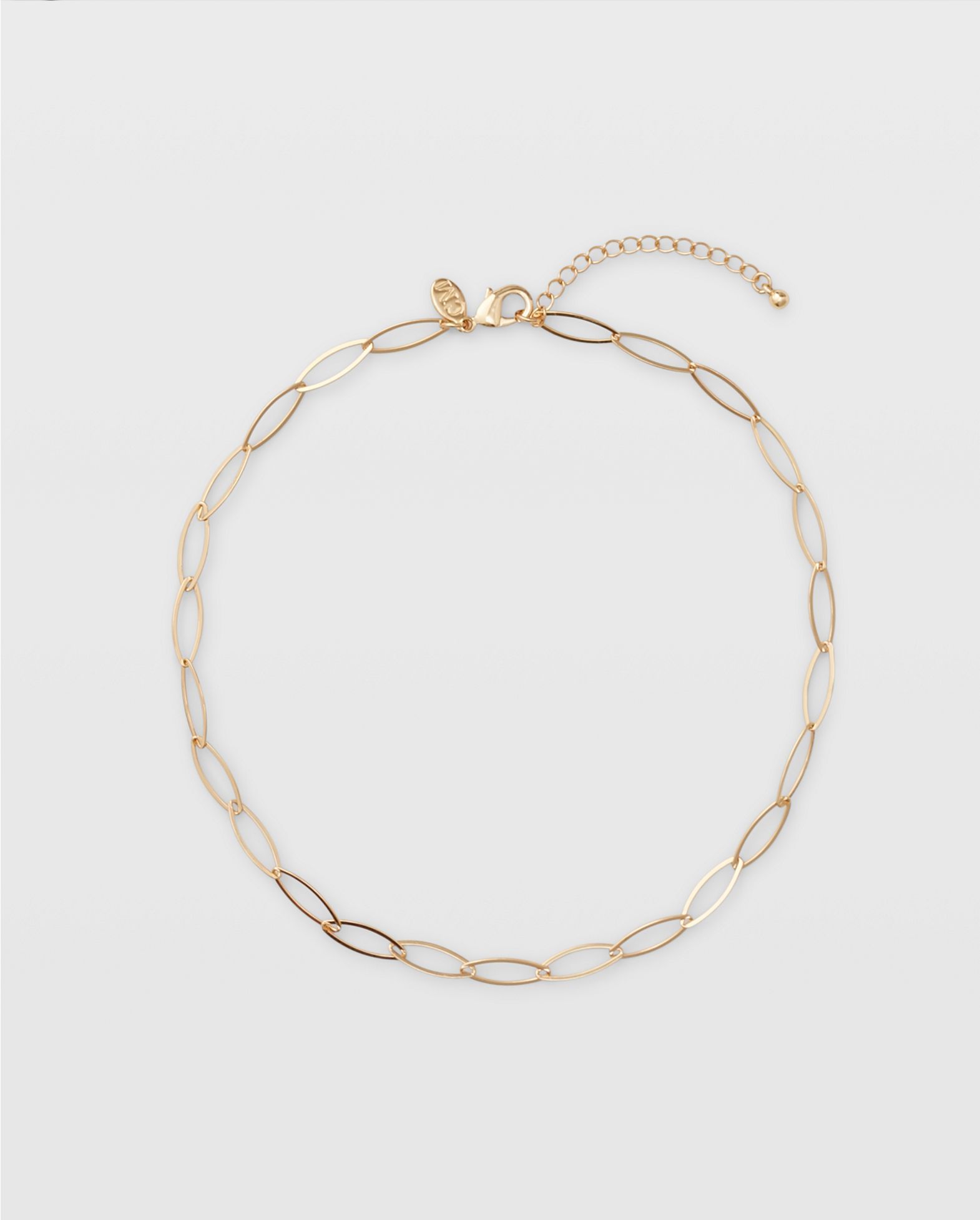 Short Oval Chain Necklace | Club Monaco (Global)