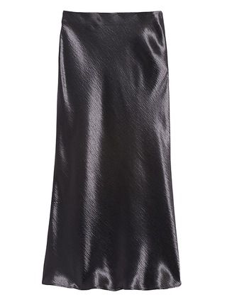 Satin Midi Slip Skirt | Banana Republic (US)