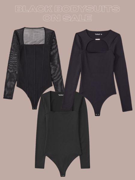 Black bodysuits on sale Abercrombie finds size Xs 

#LTKxAF #LTKsalealert