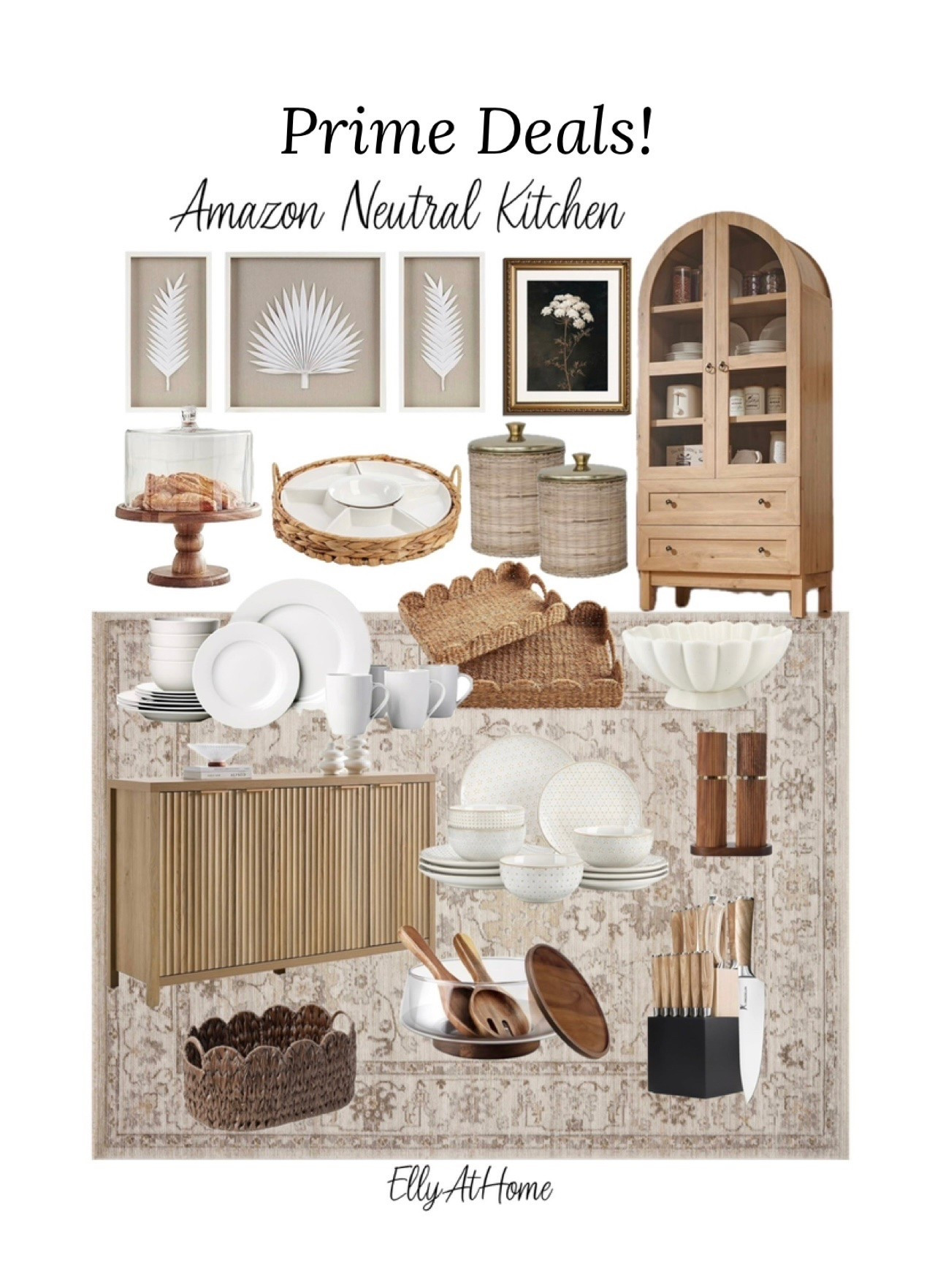 Many selections on Prime deals! Amazon home summer kitchen neutral finds! Shop entertaining pieces, trays, dinnerware, knives, cabinets and more! Free shipping!

#LTKSaleAlert #LTKHome