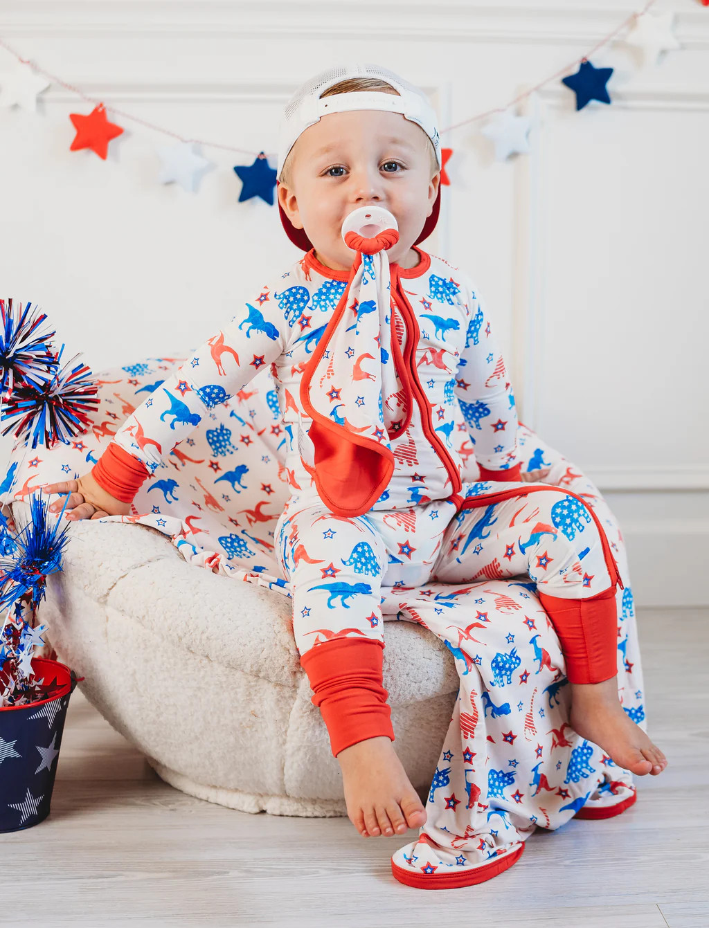 LET FREEDOM RAWR DREAM ROMPER | DREAM BIG LITTLE CO