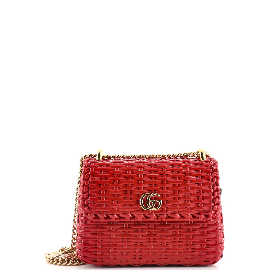 Cestino Flap Shoulder Bag Wicker Mini | Rebag