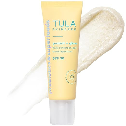 TULA Skin Care Protect + Glow Daily Sunscreen Stick Gel Broad Spectrum SPF 30 - Skincare-First, N... | Amazon (US)