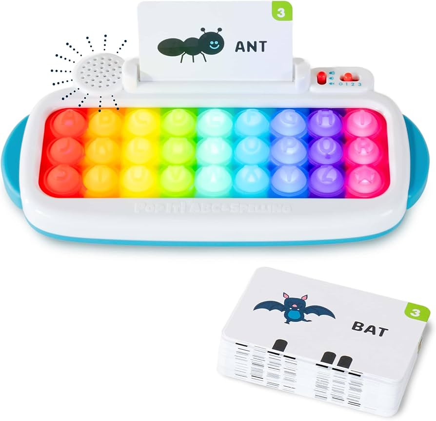 Chuckle & Roar Pop It! ABC & Spelling Keyboard \u2013 Interactive Alphabet & Sight Word Learning ... | Amazon (US)