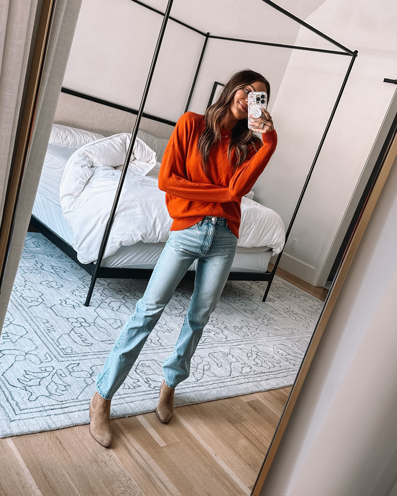 obsessed w/ these 90’s straight jeans from @madewell + they are on sale if you’re a madewell insider! #ad #madewellpartner #madewell

#LTKsalealert #LTKSale #LTKSeasonal