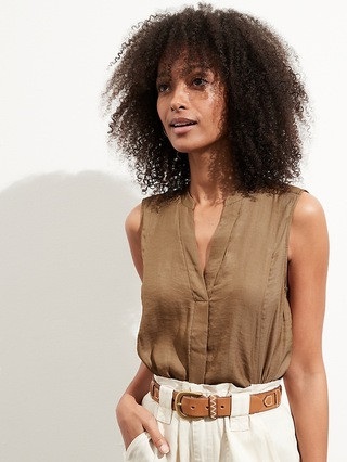 Sleeveless Shirt | Banana Republic (US)
