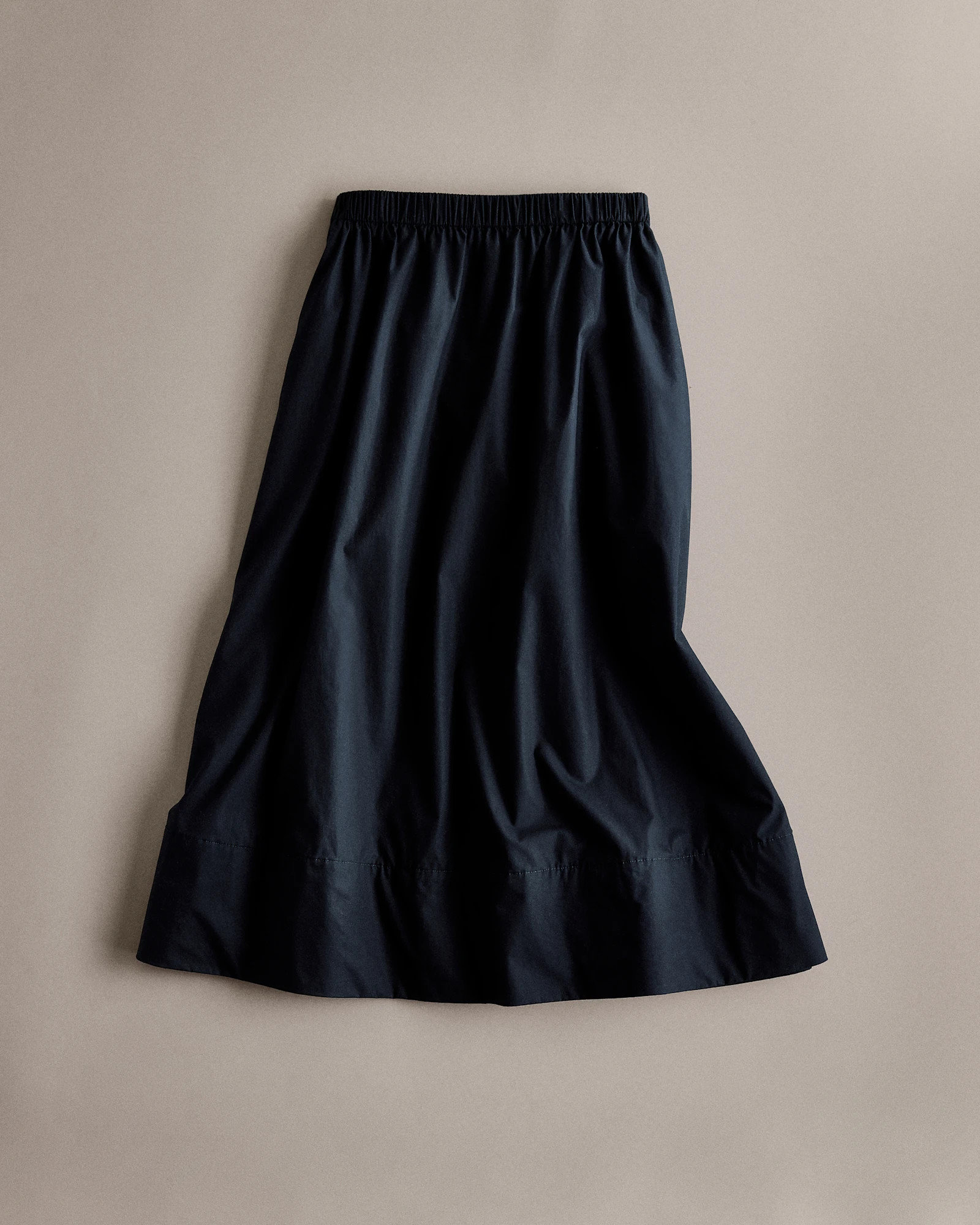 100% Organic Cotton Poplin A-line Maxi Skirt | Quince