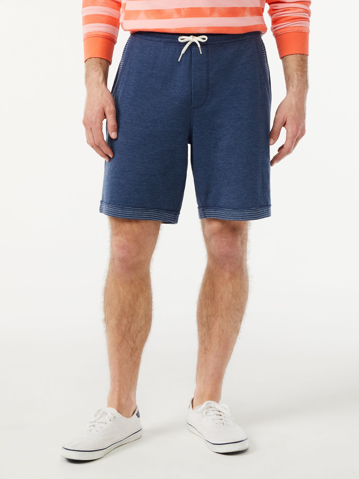 Free Assembly Men's Double Layer Knit Shorts | Walmart (US)