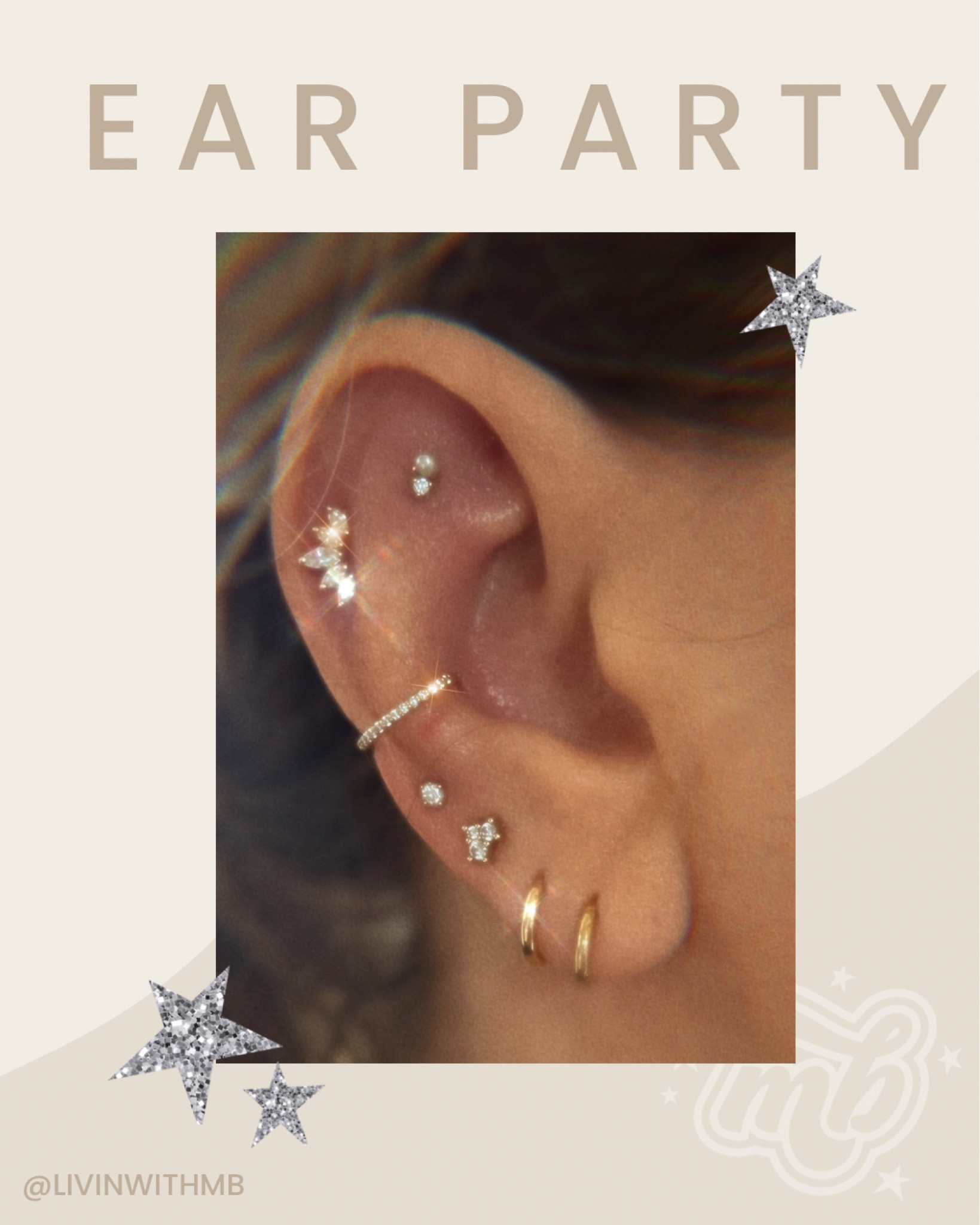 I’ve linked some of my earrings and other options for helix, conch and lobe piercings! 

#LTKFind #LTKbeauty #LTKstyletip