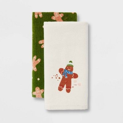 2pk Christmas Hand Towels - Wondershop™ | Target