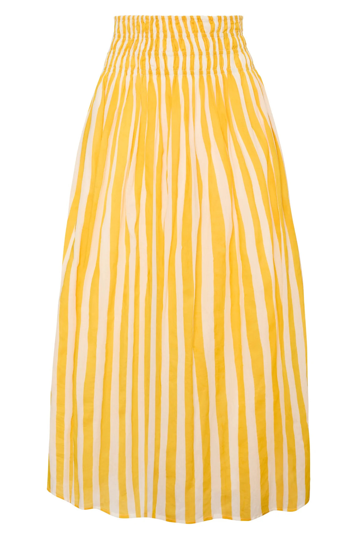 Porto Skirt in Yellow Stripe | Over The Moon