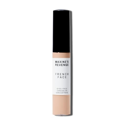 Maxine's Revenge FRENCH FACE CONCEALER | Hydrating & Blurring for Eyes + Face (Light Peach) | Amazon (US)