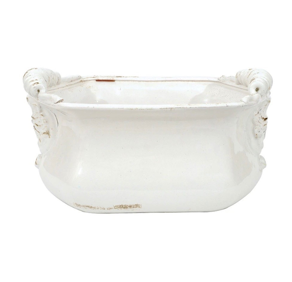 Beautiful white planter 
Farmhouse Style planter
White planter 

#LTKSpringSale #LTKHome #LTKSeasonal
