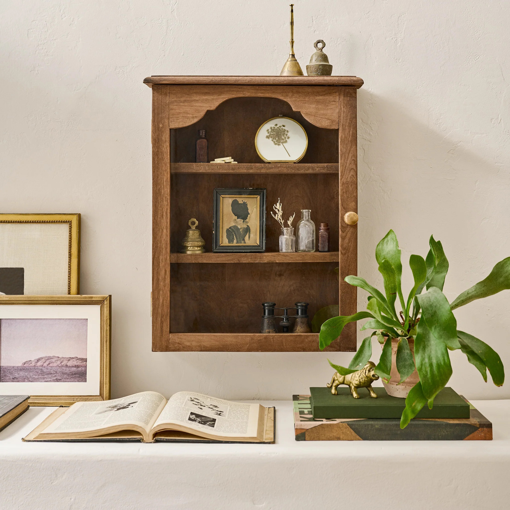 Your Story Wooden Display Cabinet | Magnolia