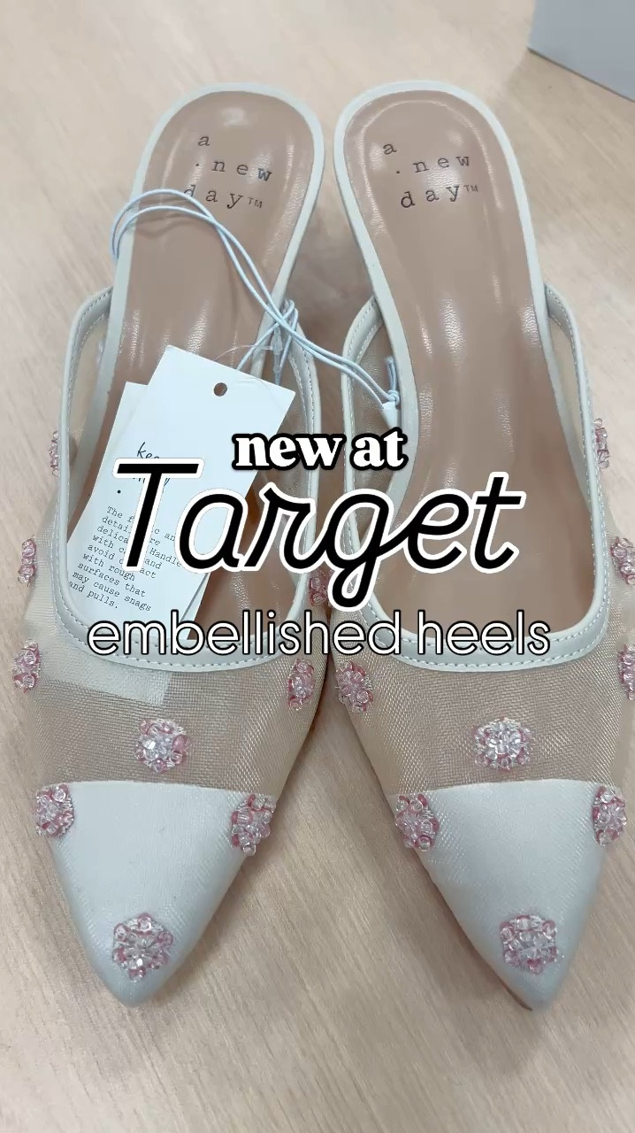New embellised heels at Target 🎯

#LTKShoeCrush #LTKFindsUnder50 #LTKWatchNow