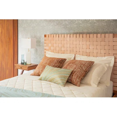 Diamond-Stitched Organic Cotton Comforter | Wayfair North America