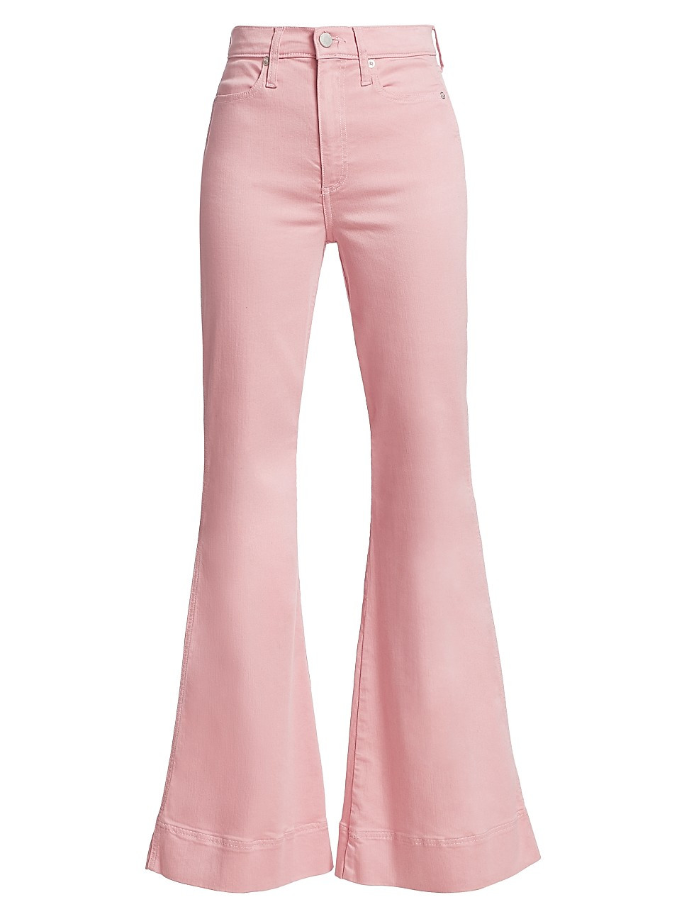 Alice + Olivia Jeans Women's Beautiful High-Rise Bell Jeans - Millennial Pink - Size 29 (6-8) | Saks Fifth Avenue