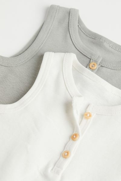 2-pack Tank Tops | H&M (US + CA)