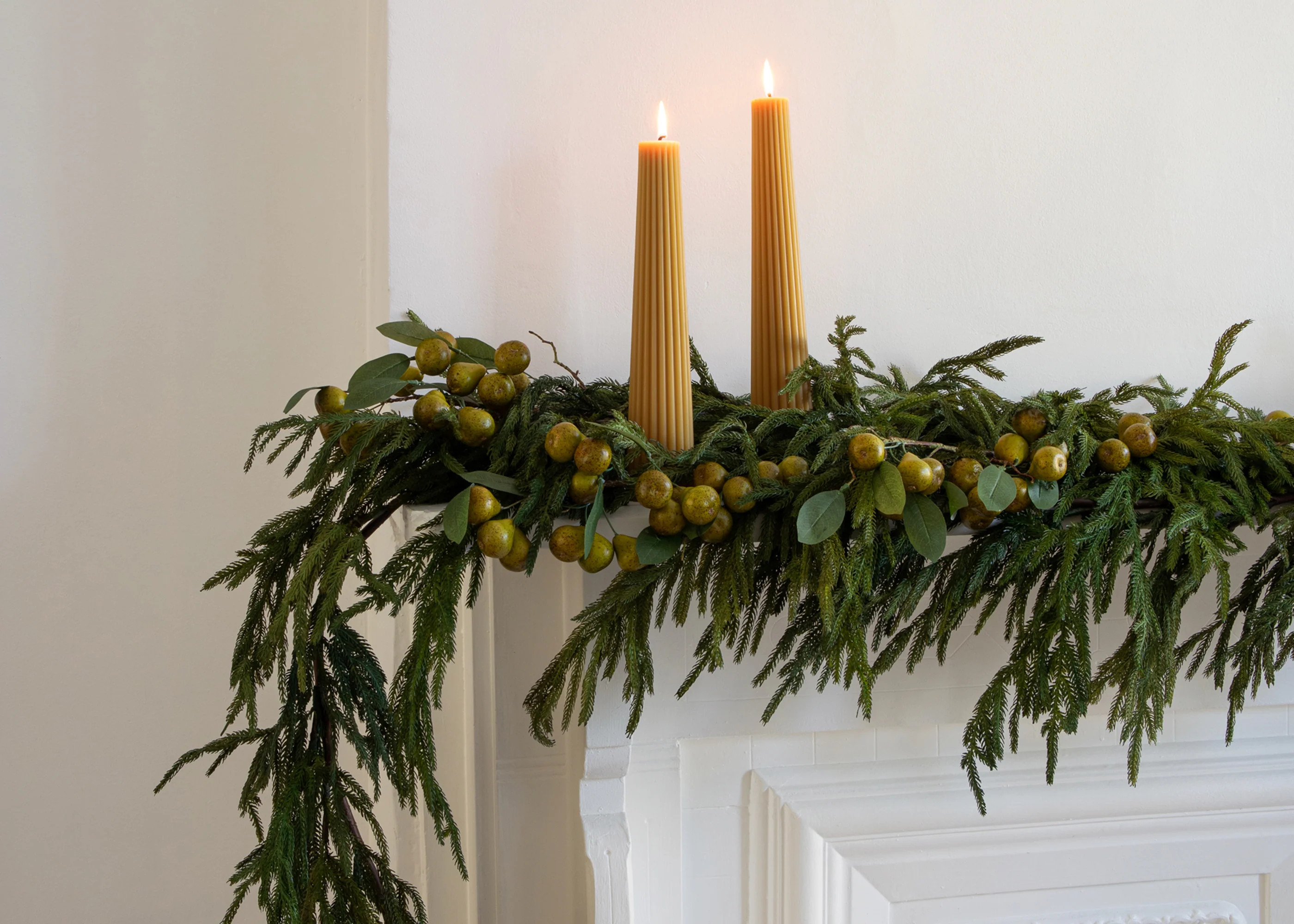 Real Touch Faux Norfolk Pine Garland | Afloral | Afloral