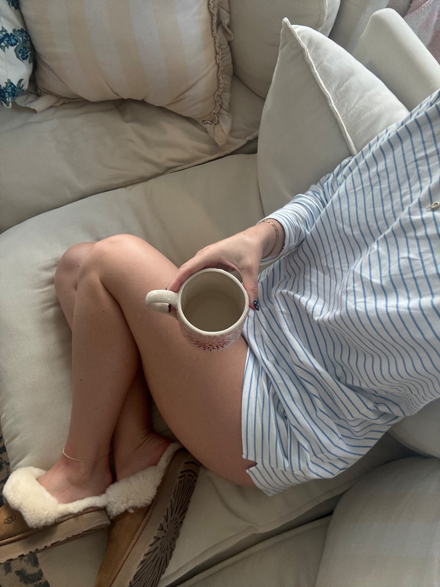 My cozy morning pjs. Wearing size small 

#LTKStyleTip #LTKSeasonal