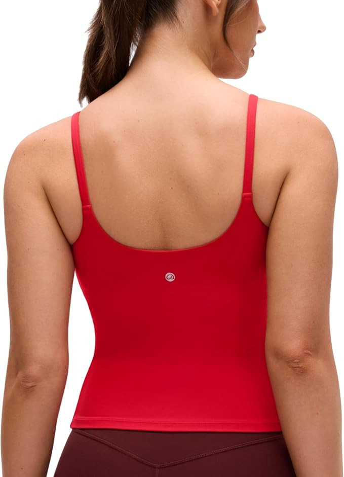 CRZ YOGA Softretch U Back Camisole Tank Tops | Amazon (US)